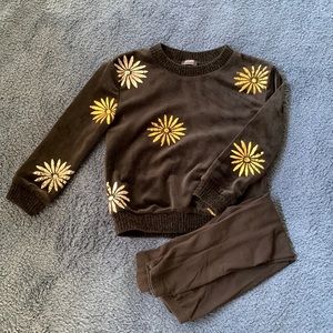 Splendid crewneck sweatshirt and leggings